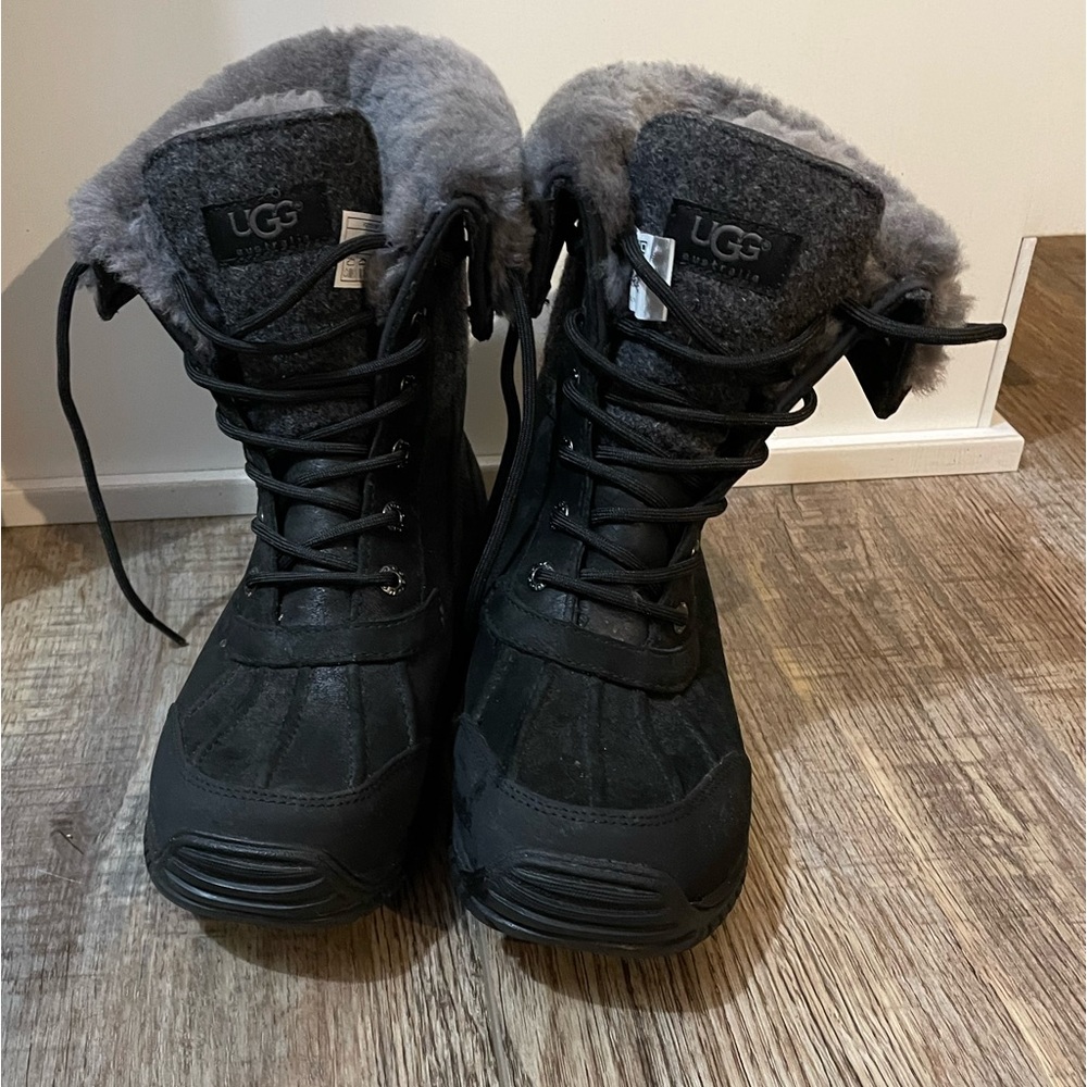 UGG Black Winter & Rain Boots